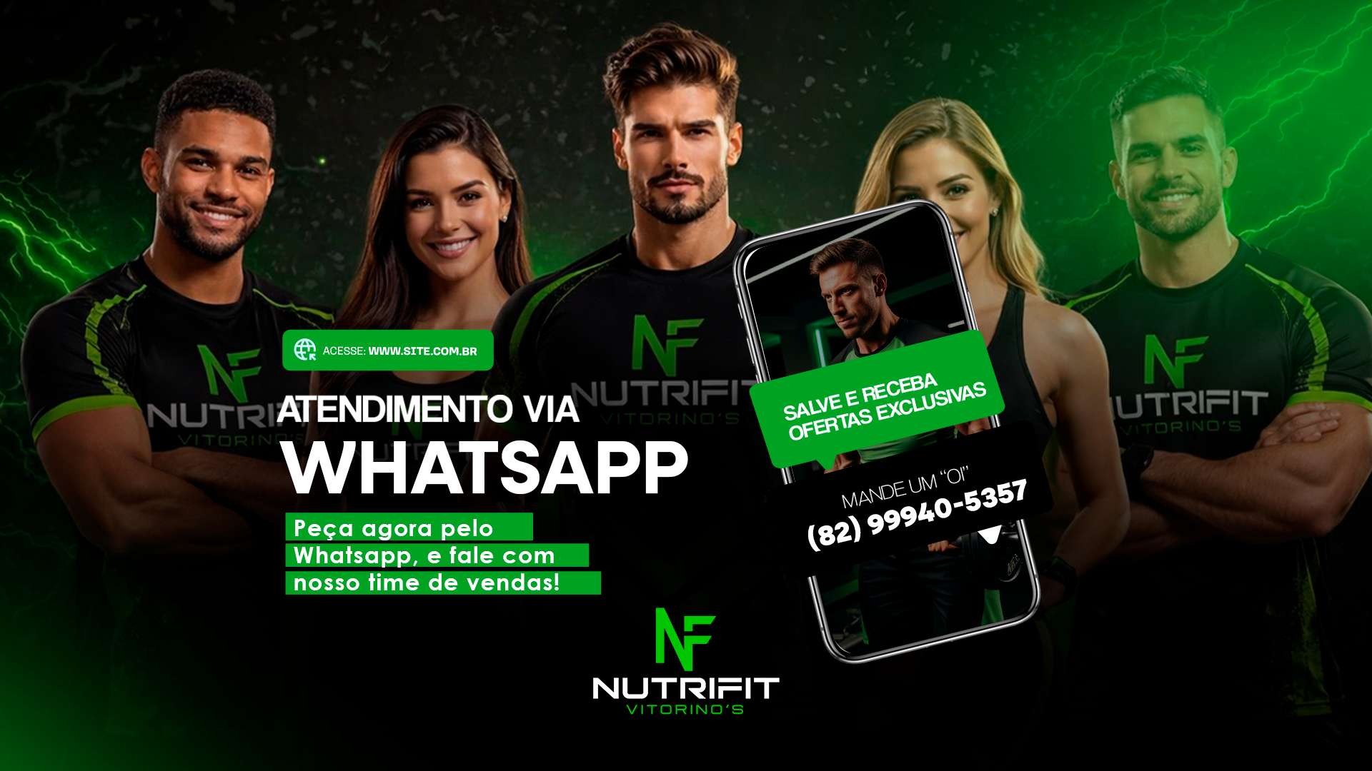 Faça seu pedido pelo WhatsApp